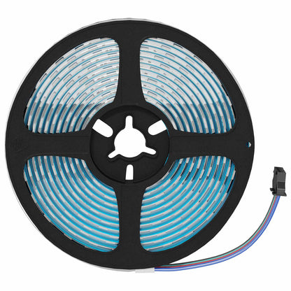 Striscia LED 2 pcs Nero e trasparente 3000 mm Rame e plastica