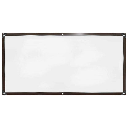 Telo con Occhielli Trasparente 1 x 2 m Polietilene