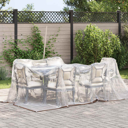 Telo con Occhielli Trasparente 2 x 2 m Polietilene