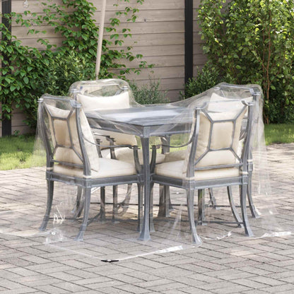 Telo con Occhielli Trasparente 2 x 2 m Polietilene
