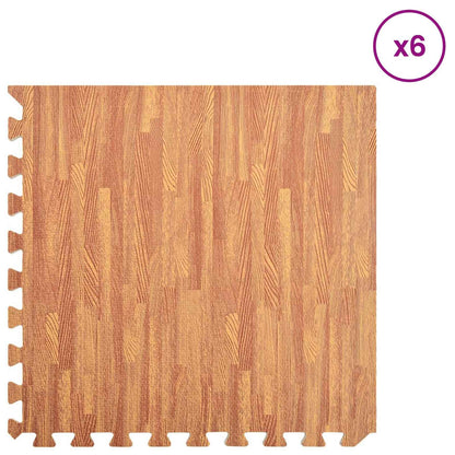 Tappetini da Esercizio Puzzle 12 pcs Marrone 4,32 ? Schiuma EVA