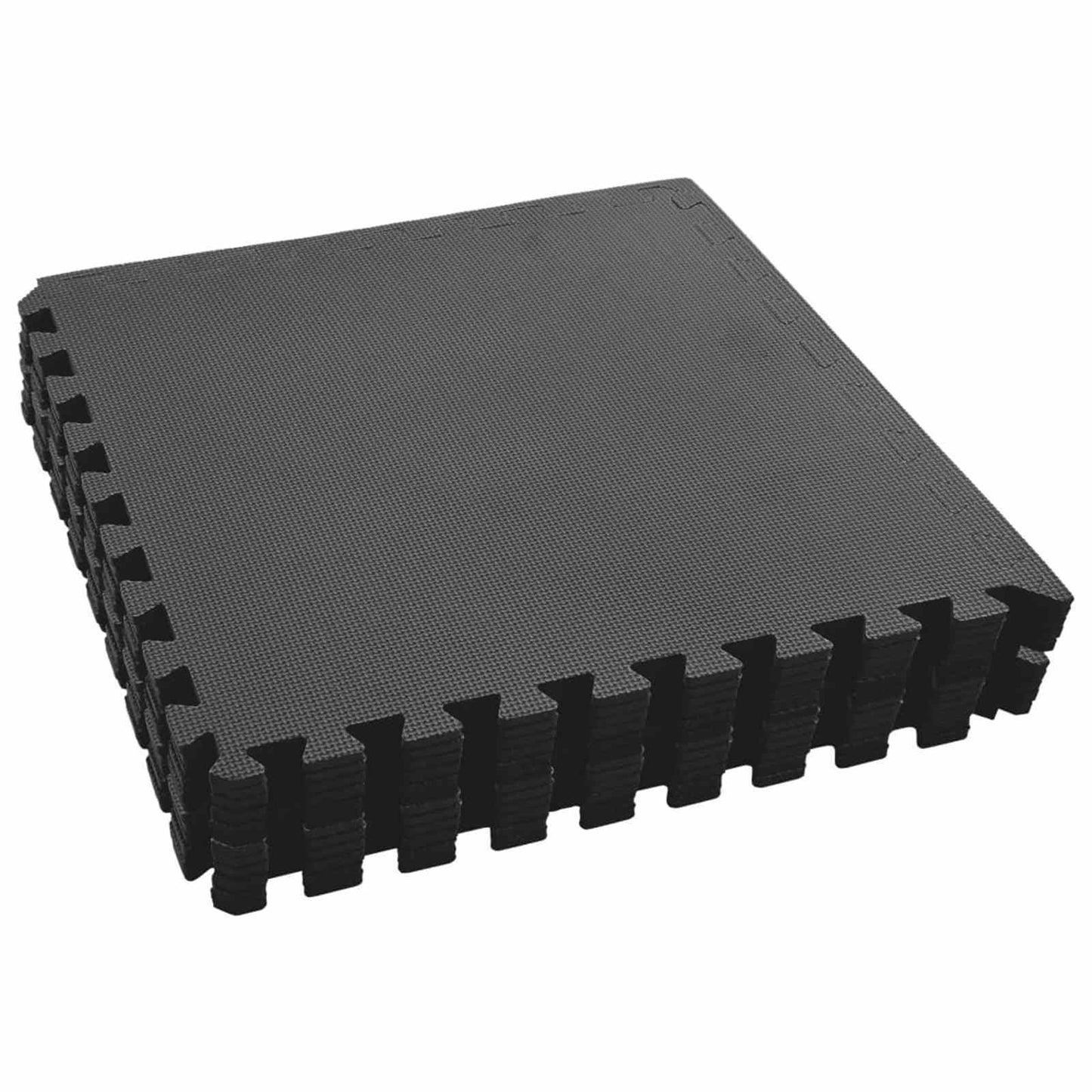 Tappetini da Esercizio Puzzle 12 pcs Nero 4,32 ? Schiuma EVA