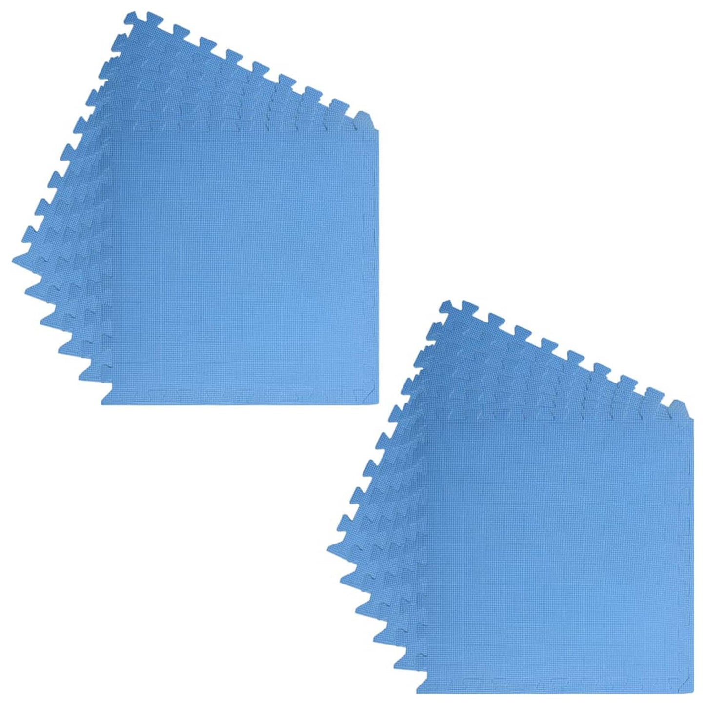 Tappetini da Esercizio Puzzle 12 pcs Blu 4,32 ? Schiuma EVA
