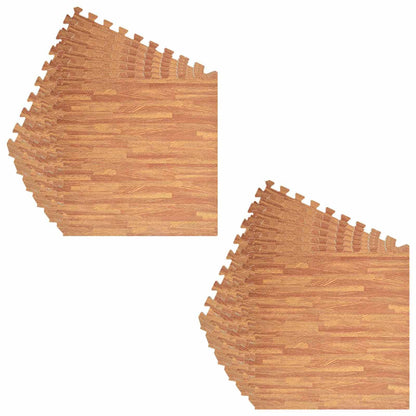 Tappetini da Esercizio Puzzle 12 pcs Marrone 4,32 ? Schiuma EVA