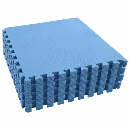 Tappetini da Esercizio Puzzle 24 pcs Blu 8,64 ? Schiuma EVA