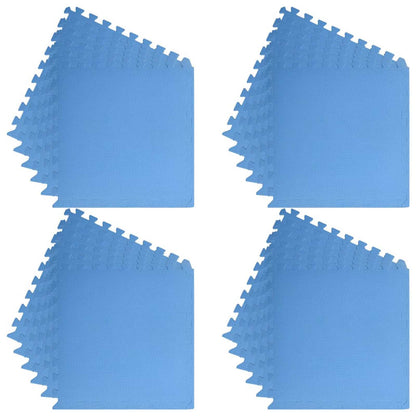 Tappetini da Esercizio Puzzle 24 pcs Blu 8,64 ? Schiuma EVA