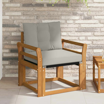 Set di divani da esterno Legno di Acacia Massello e Textilene