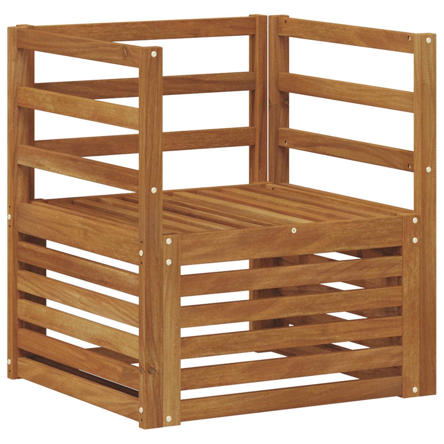 Set di divani da esterno Naturale 67 x 63 x 73 cm