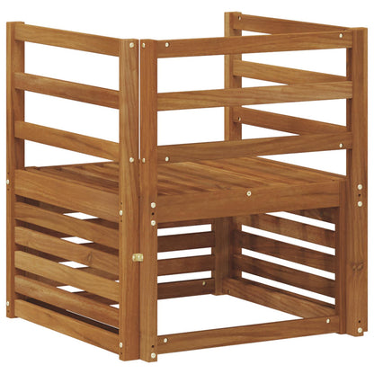 Set di divani da esterno Naturale 67 x 63 x 73 cm