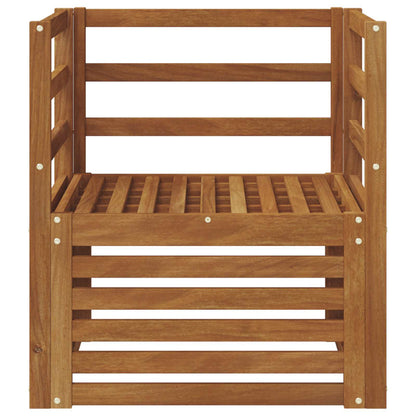 Set di divani da esterno Naturale 67 x 63 x 73 cm