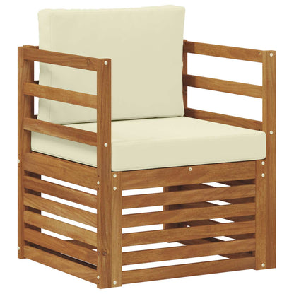 Set di divani da esterno con cuscino Naturale 67 x 63 x 73 cm