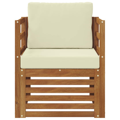 Set di divani da esterno con cuscino Naturale 67 x 63 x 73 cm