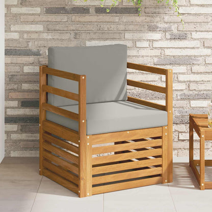 Set di divani da esterno con cuscino Naturale 67 x 63 x 73 cm