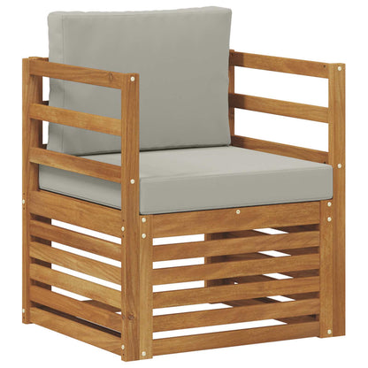 Set di divani da esterno con cuscino Naturale 67 x 63 x 73 cm