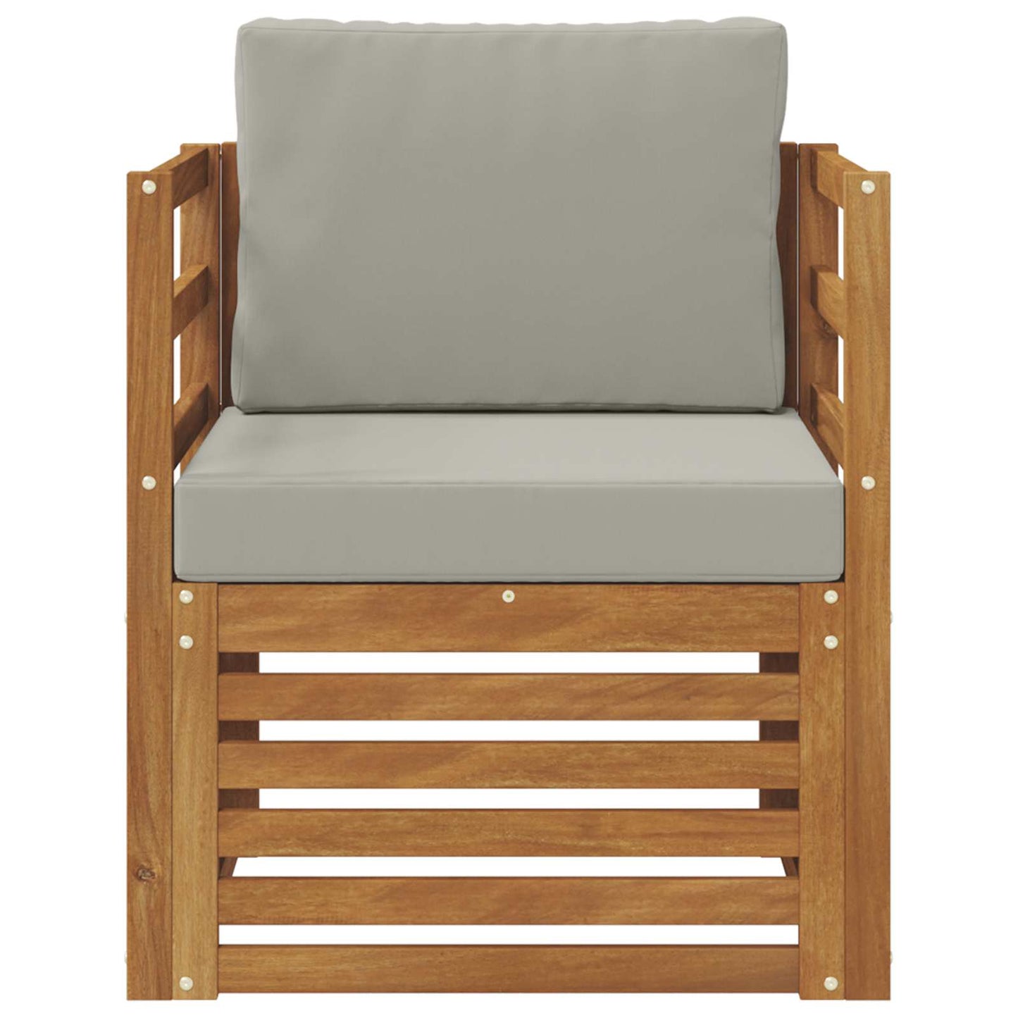 Set di divani da esterno con cuscino Naturale 67 x 63 x 73 cm