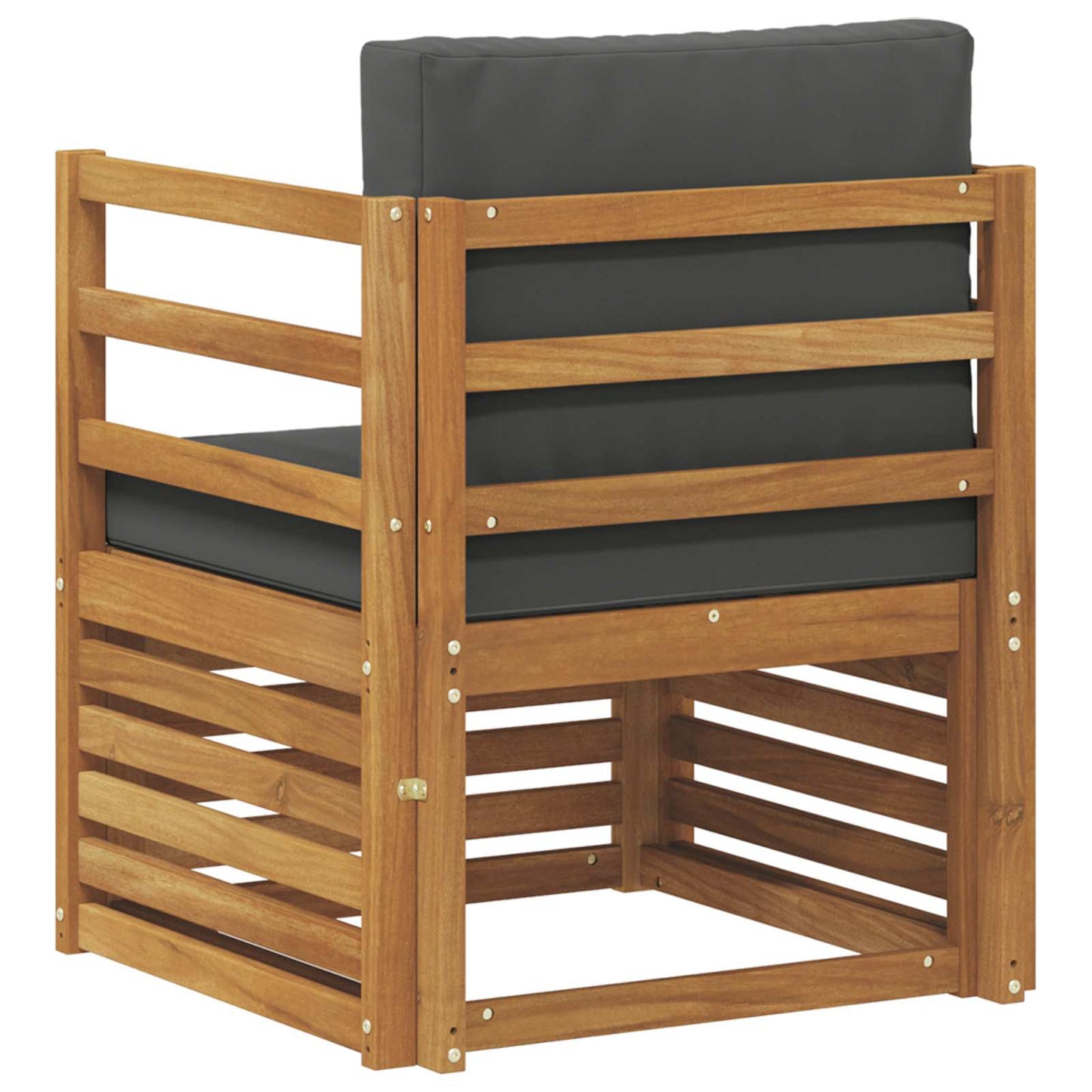 Set di divani da esterno con cuscino Naturale 67 x 63 x 73 cm