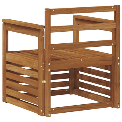 Set di divani da esterno Naturale 71 x 63 x 73 cm