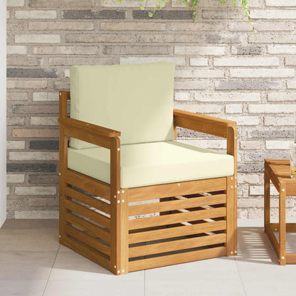 Set di divani da esterno con cuscino Naturale 71 x 63 x 73 cm