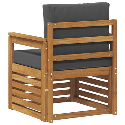 Set di divani da esterno con cuscino Naturale 71 x 63 x 73 cm