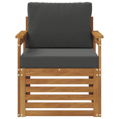 Set di divani da esterno con cuscino Naturale 71 x 63 x 73 cm