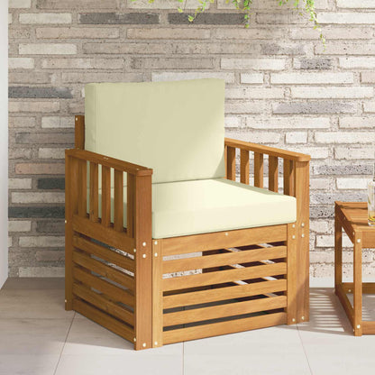 Set di divani da esterno con cuscino Naturale 71 x 63 x 73 cm