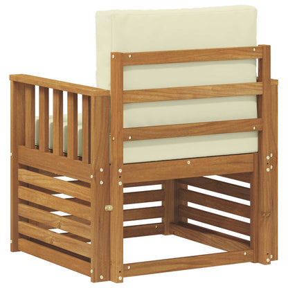 Set di divani da esterno con cuscino Naturale 71 x 63 x 73 cm