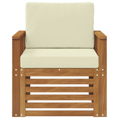 Set di divani da esterno con cuscino Naturale 71 x 63 x 73 cm