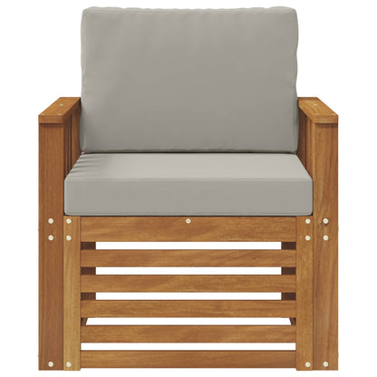 Set di divani da esterno con cuscino Naturale 71 x 63 x 73 cm