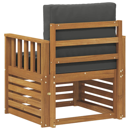 Set di divani da esterno con cuscino Naturale 71 x 63 x 73 cm