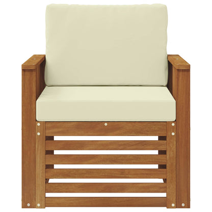 Set di divani da esterno con cuscino Naturale 71 x 63 x 73 cm