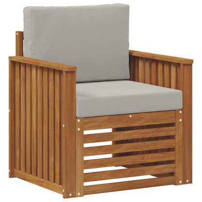 Set di divani da esterno con cuscino Naturale 71 x 63 x 73 cm