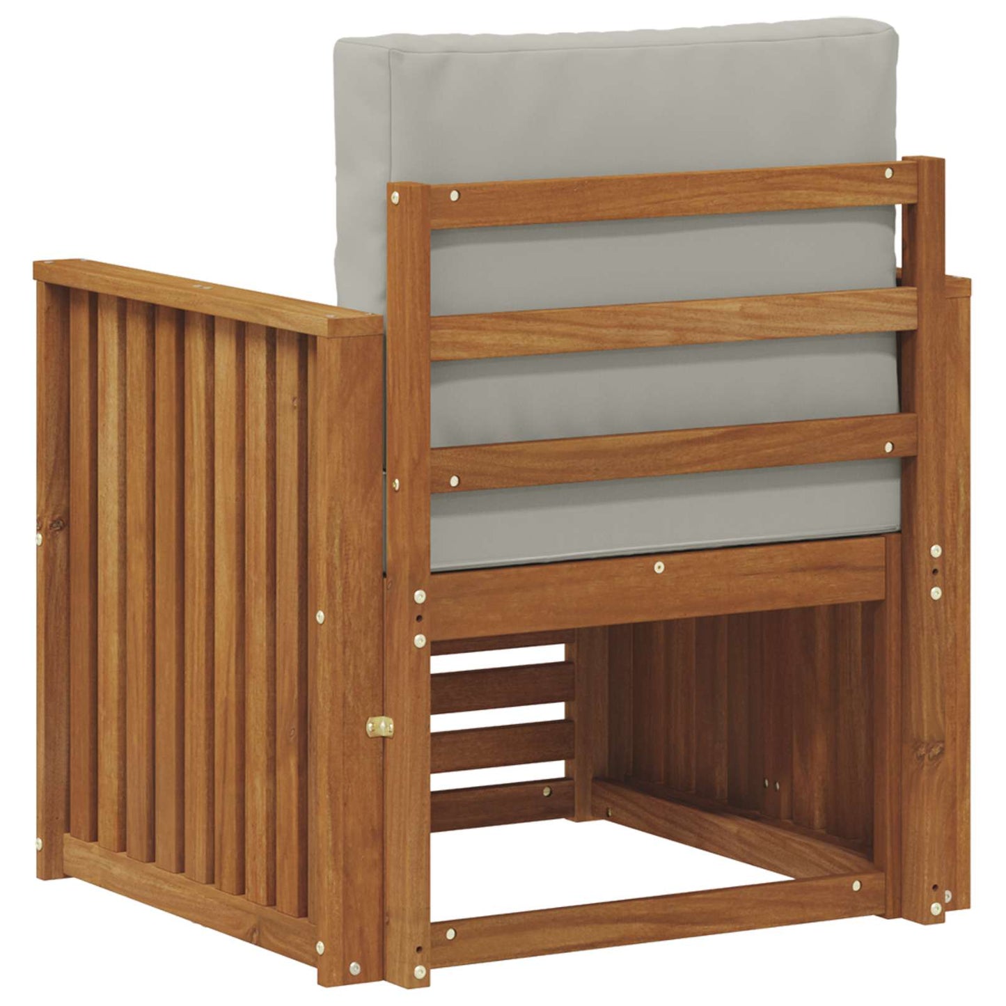 Set di divani da esterno con cuscino Naturale 71 x 63 x 73 cm