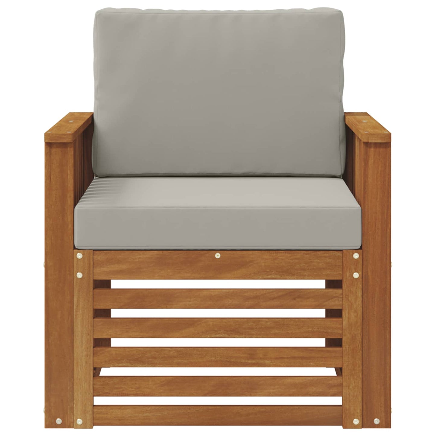 Set di divani da esterno con cuscino Naturale 71 x 63 x 73 cm