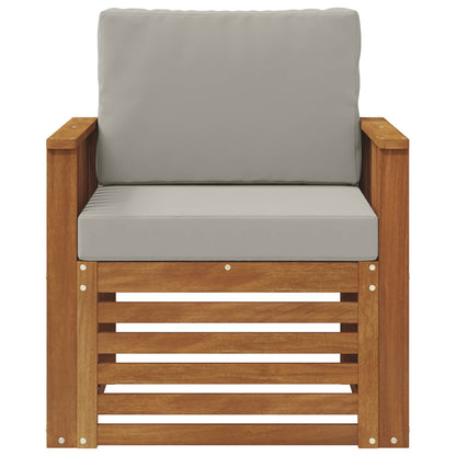 Set di divani da esterno con cuscino Naturale 71 x 63 x 73 cm