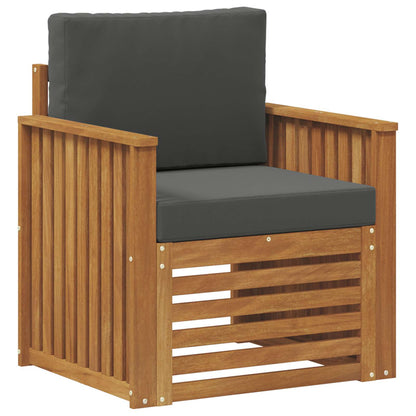 Set di divani da esterno con cuscino Naturale 71 x 63 x 73 cm