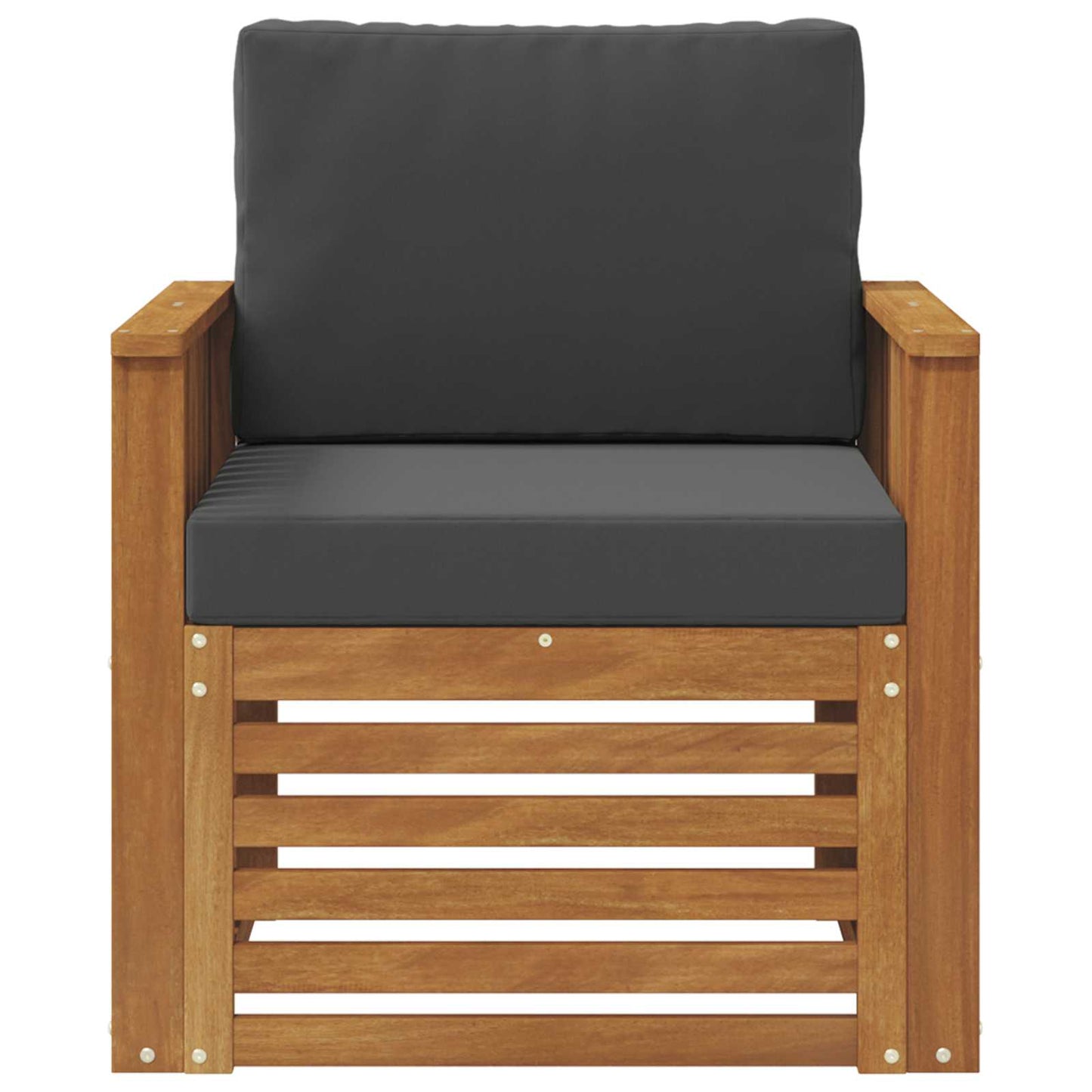 Set di divani da esterno con cuscino Naturale 71 x 63 x 73 cm