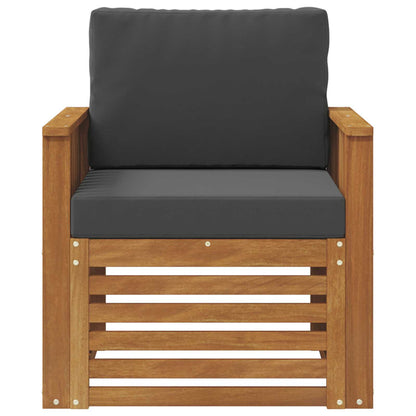 Set di divani da esterno con cuscino Naturale 71 x 63 x 73 cm