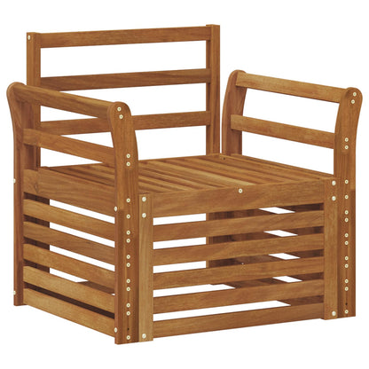 Set di divani da esterno Naturale 75,5 x 63 x 73 cm