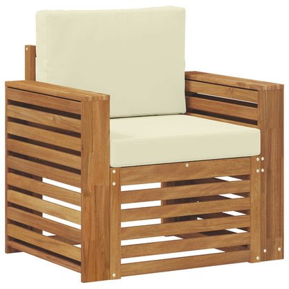 Set di divani da esterno con cuscino Naturale 79 x 63 x 73 cm