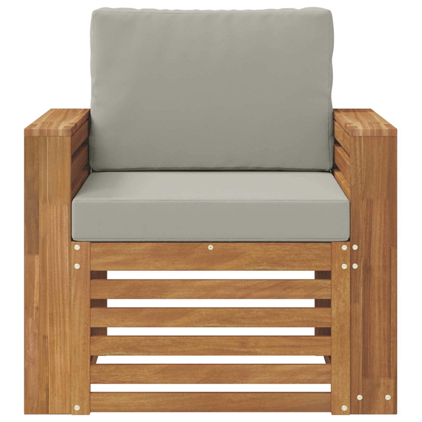 Set di divani da esterno con cuscino Naturale 79 x 63 x 73 cm