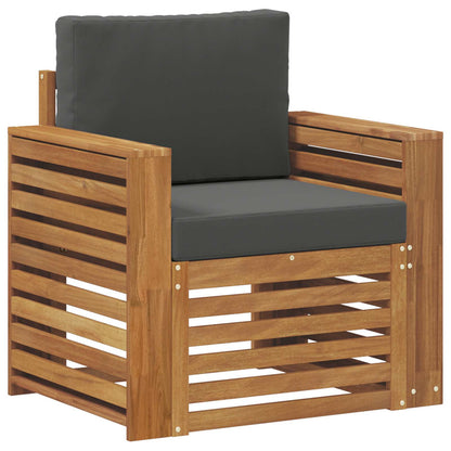 Set di divani da esterno con cuscino Naturale 79 x 63 x 73 cm