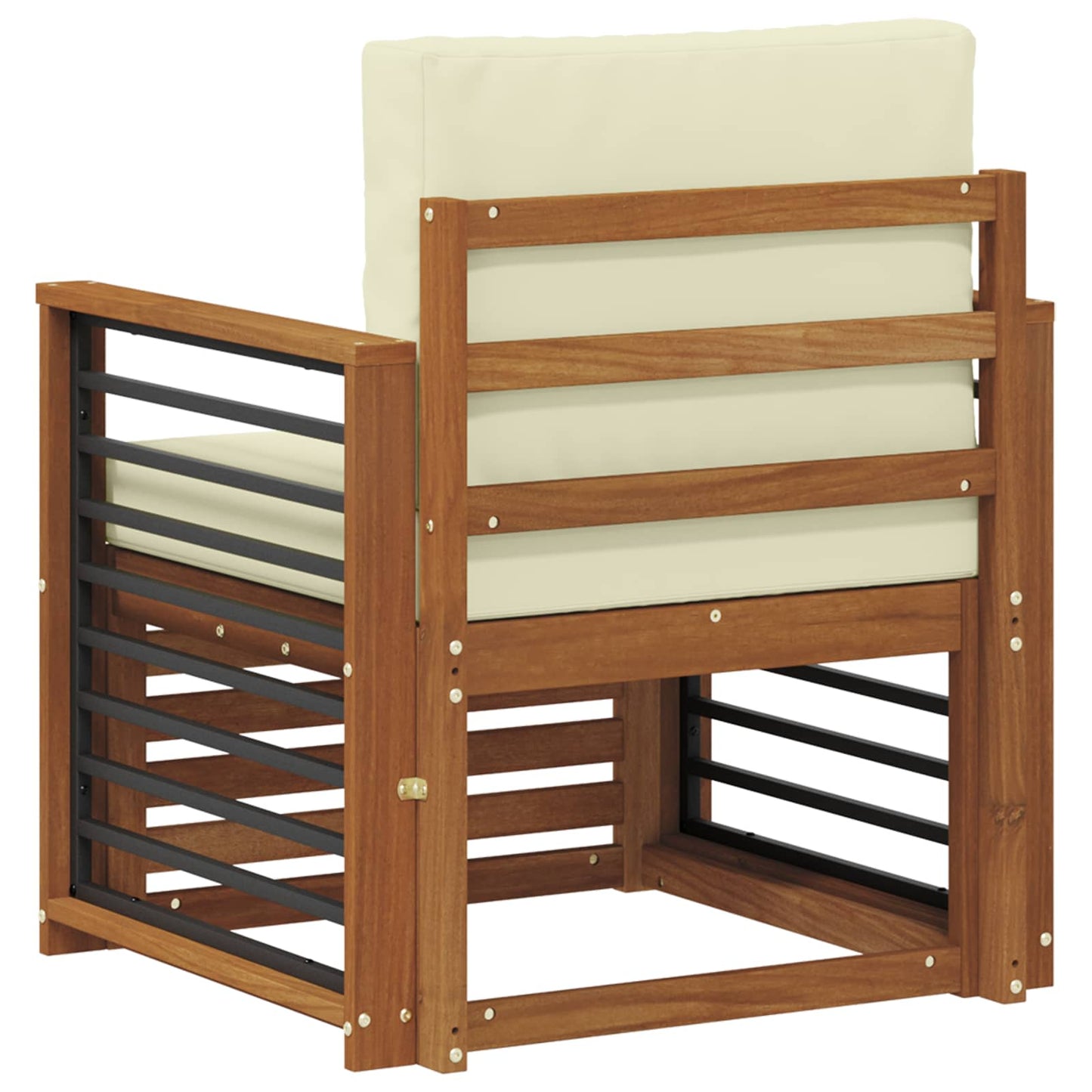 Set di divani da esterno con cuscino Naturale 71 x 63 x 73 cm