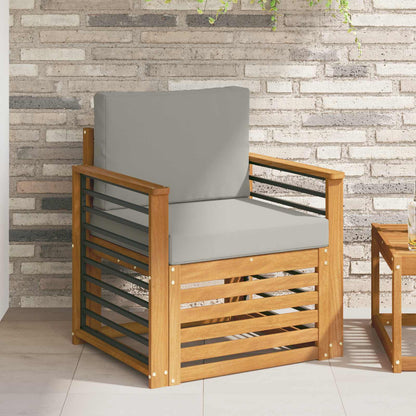 Set di divani da esterno con cuscino Naturale 71 x 63 x 73 cm