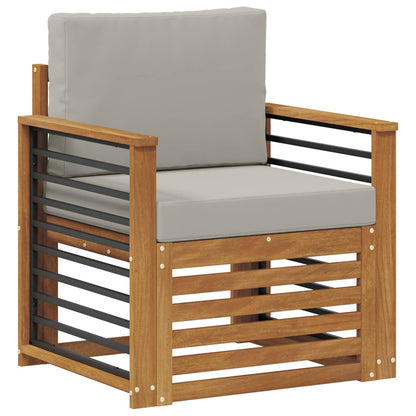 Set di divani da esterno con cuscino Naturale 71 x 63 x 73 cm