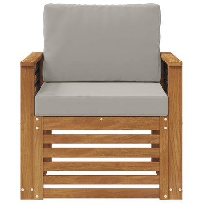 Set di divani da esterno con cuscino Naturale 71 x 63 x 73 cm