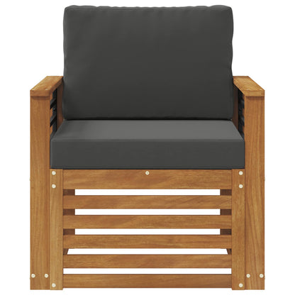 Set di divani da esterno con cuscino Naturale 71 x 63 x 73 cm