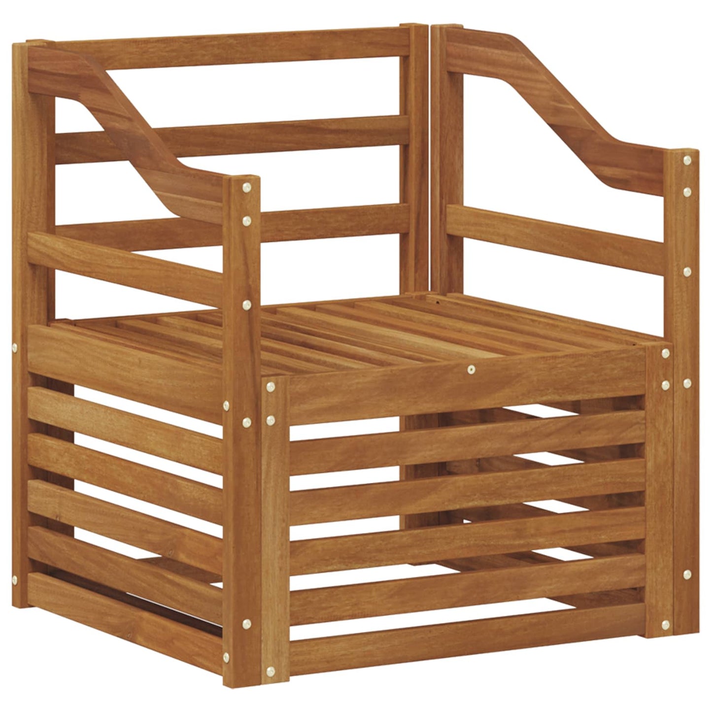 Set di divani da esterno Naturale 67 x 63 x 73 cm