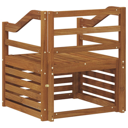 Set di divani da esterno Naturale 67 x 63 x 73 cm