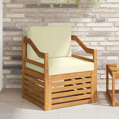 Set di divani da esterno con cuscino Naturale 67 x 63 x 73 cm