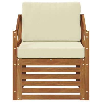 Set di divani da esterno con cuscino Naturale 67 x 63 x 73 cm